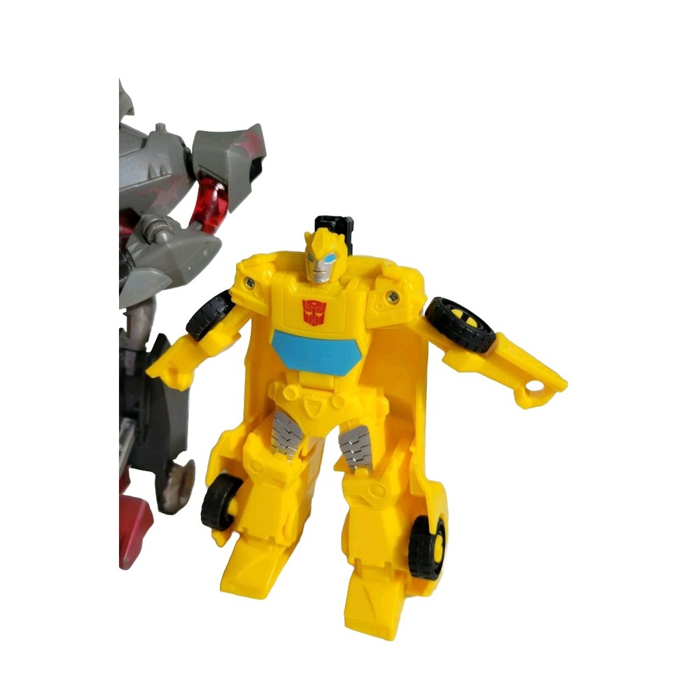 Transformers Animated The Battle Begins Deluxe Megatron Fixit Bumblebee Lot - Picture 2 of 7